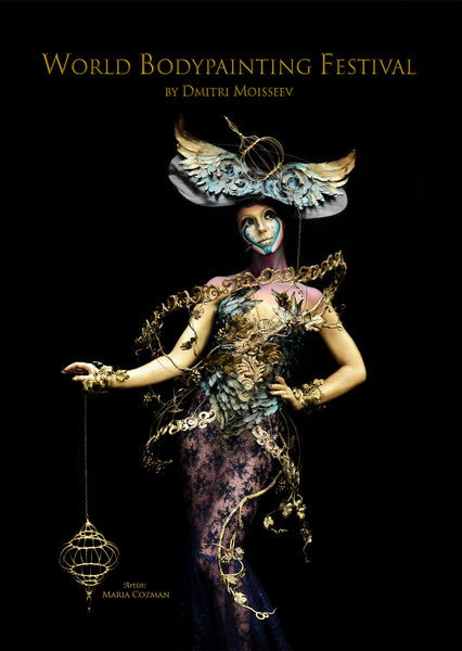 "World Bodypainting Festival" 208-page book by Dmitri Moisseev, Alex Barendregt and Diana Bivolan - Art Fashion Studio