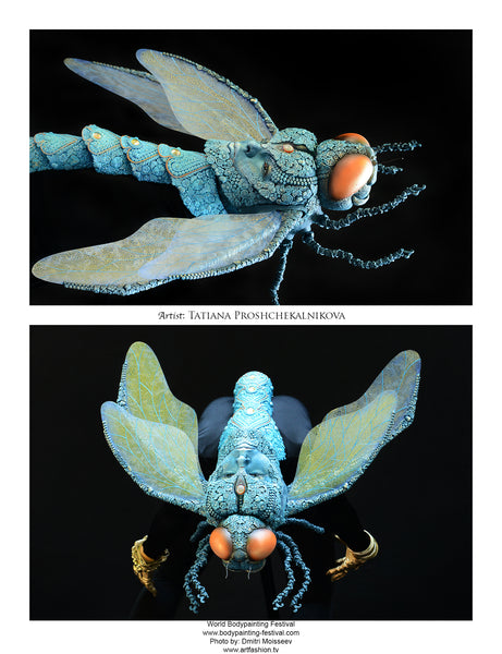 "World Bodypainting Festival" 208-page book by Dmitri Moisseev, Alex Barendregt and Diana Bivolan - Art Fashion Studio