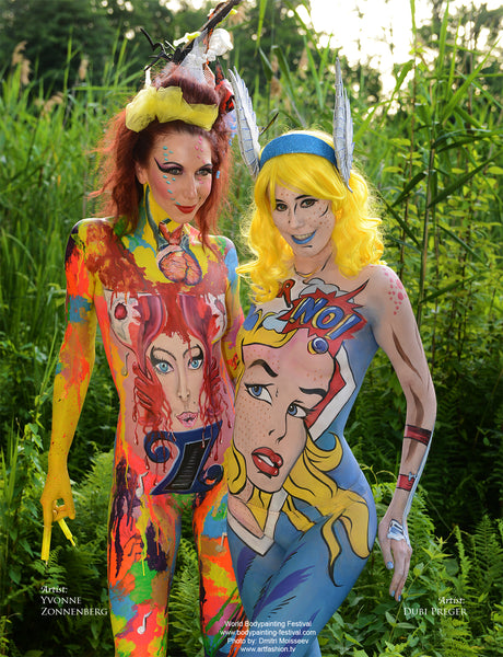"World Bodypainting Festival" 208-page book by Dmitri Moisseev, Alex Barendregt and Diana Bivolan - Art Fashion Studio