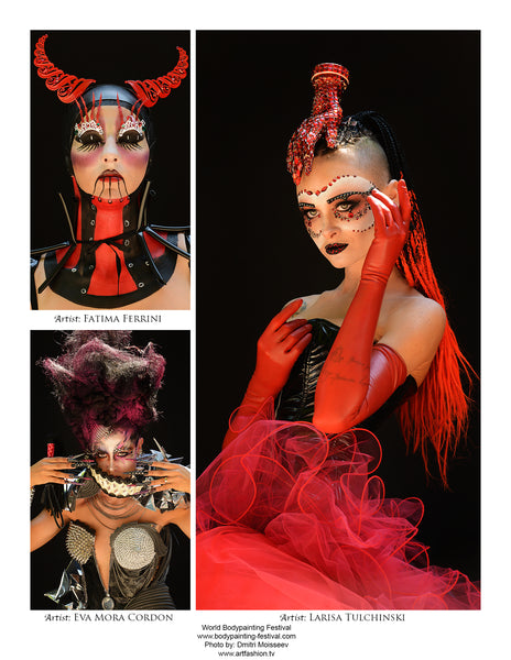 "World Bodypainting Festival" 208-page book by Dmitri Moisseev, Alex Barendregt and Diana Bivolan - Art Fashion Studio